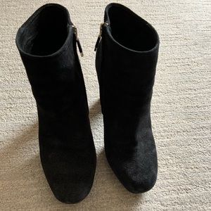 Vince Camuto Signature Suede booties